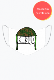 Maseczka z logo E_SQD.