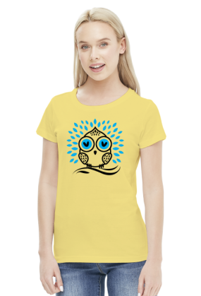Sowa - T-shirt damski