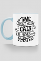 Kubek ceramiczny- TIME WITH CATS
