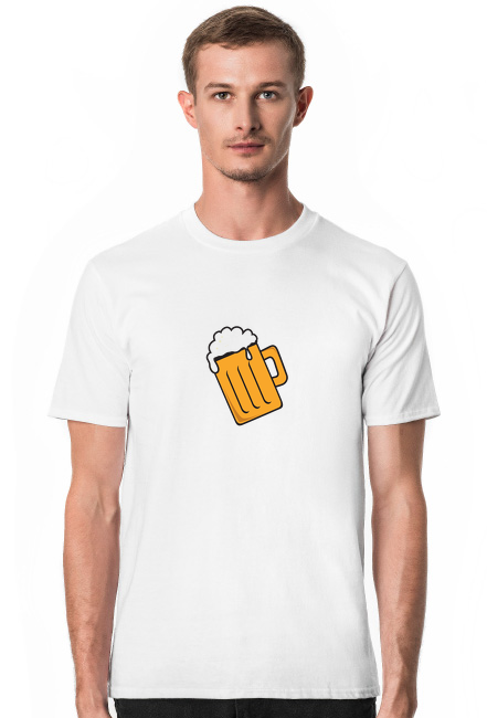 Koszulka męska "Kufel z piwem"
