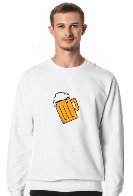 Bluza męska klasyczna "Kufel z piwem"