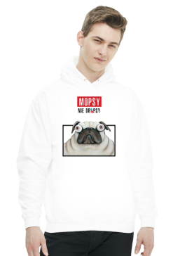 Mopsy nie dropsy Bluza PUGS NOT DRUGS