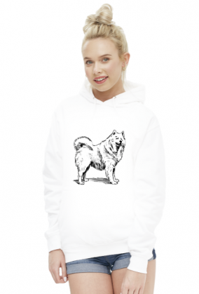 Bluza damska kapturem *Samoyed Love