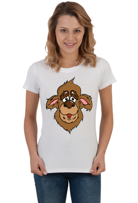 Koszulka damska - Śmiechowy Niedźwiadek