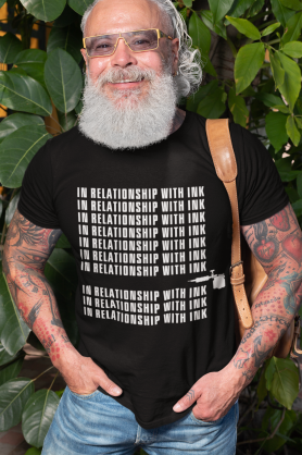 Koszulka "IN RELATIONSHIP WITH INK"