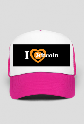 Czapka z daszkiem: I love bitcoin