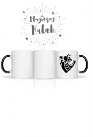 Termoaktywny Kubek "DARK-SHIELD" biały