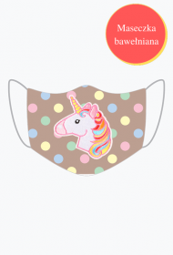 Maseczka Unicorn