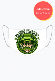 Green Weed Farmer marysia mask