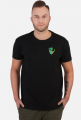 Limitowany T-Shirt "LIME-SHIELD" czarny