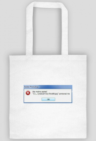 ERROR Adobe Photoshop - Ponieważ nie