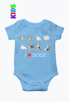 I Love Dogs - Kocham psy- pieski - Psy