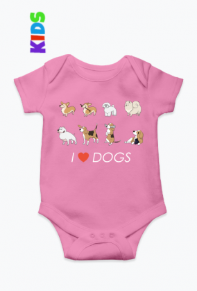 I Love Dogs - Kocham psy- pieski - Psy