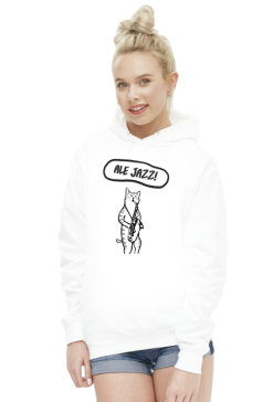 Bluza z kapturem "Ale jazz!"