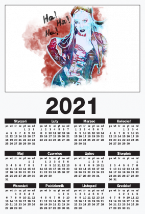 Kalendarz PLHQ 2021