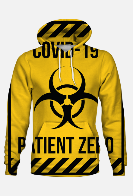 Bluza z kapturem covid 19