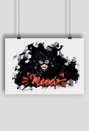 Plakat A1 Meow