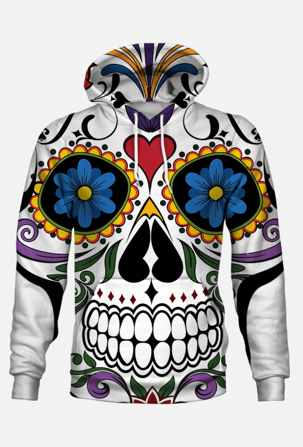Bluza z kapturem czacha