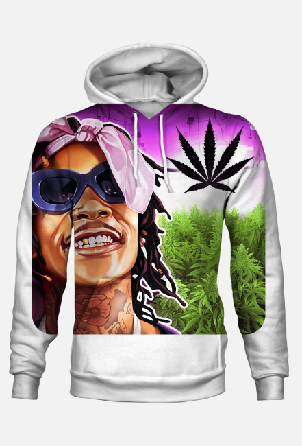 Bluza z kapturem rasta