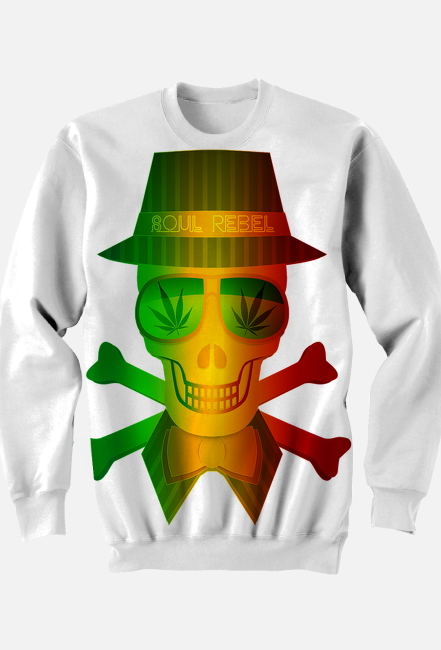 Bluza bez kaptura rebel