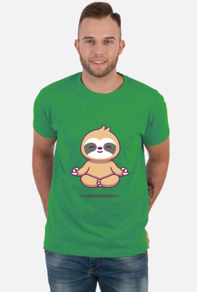 Koszulka - Medytujący leniwiec