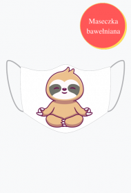 Maseczka - Medytujący leniwiec