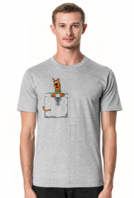 Koszulka męska Scooby Doo pocket kieszonka.