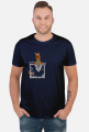 Koszulka męska Scooby Doo pocket kieszonka.