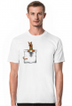 Koszulka męska Scooby Doo pocket kieszonka.