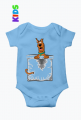 Body dziecięce Scooby Doo pocket kieszonka.
