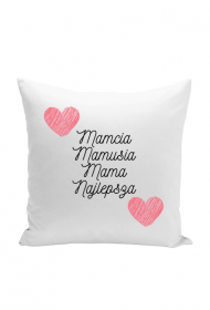 Poduszka dla mamy Mamcia Mamusia Mama
