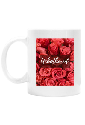 Biały Kubek Unbothered