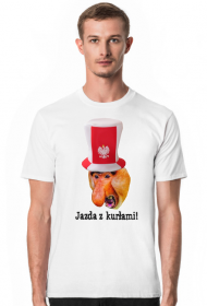 Jazda z kurłami Euro 2020 t-shirt