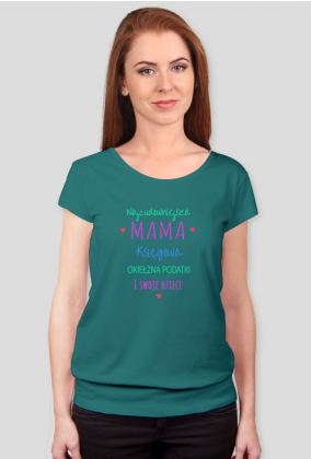 Mama Księgowa Koszulka Prezent Dzień Matki