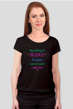 Mama Księgowa Koszulka Prezent Dzień Matki