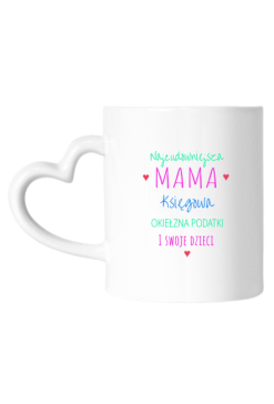 Mama Księgowa Kubek Prezent Dzień Matki