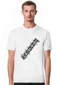 Koszulka "Jeśli jest ciężko idziesz dobrą drogą"