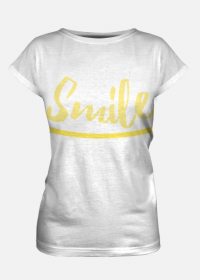 Koszulka fullprint damska "Smile"