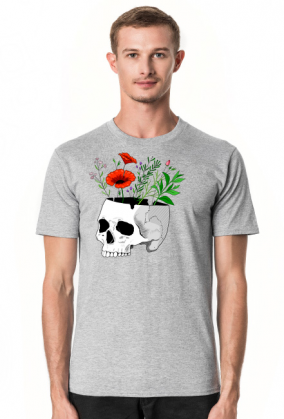 SkullGirl – Doniczka na kwiaty (kolorowa)