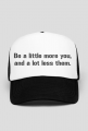 Motivation quote hat