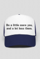 Motivation quote hat