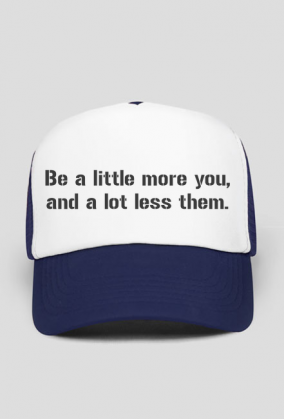 Motivation quote hat