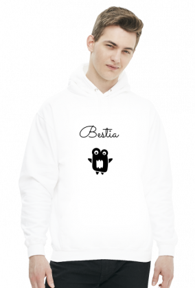 Bluza z kapturem Bestia