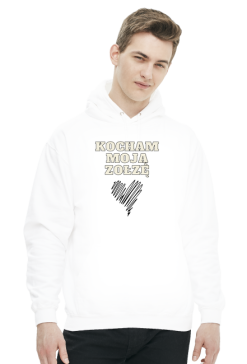 Bluza z kapturem Kocham moją Zołzę