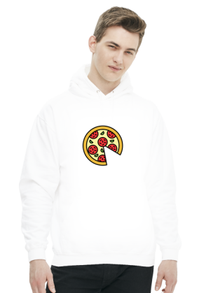 Bluza z kapturem pizza ON