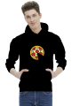 Bluza z kapturem pizza ON