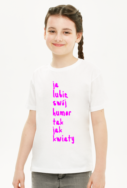 Koszulka lubie kwiaty