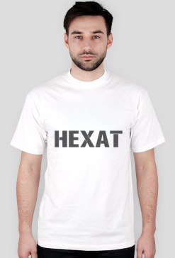 Koszulka biała duża chłopięca HEXAT