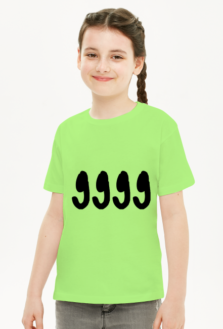 Koszulka 9999 (Kobieca) (Zielona)