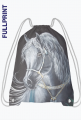 TORBA WOREK FULL PRINT Z KONIEM ARABSKIM - Pearl Grey Arabian Horse " © DH